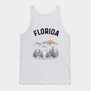 Florida State Vintage Retro Tank Top